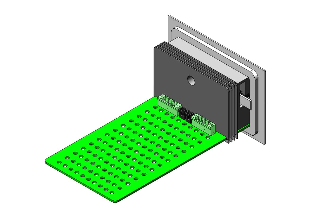 Battery Tray Holder for 10A universal cell with 2 channels